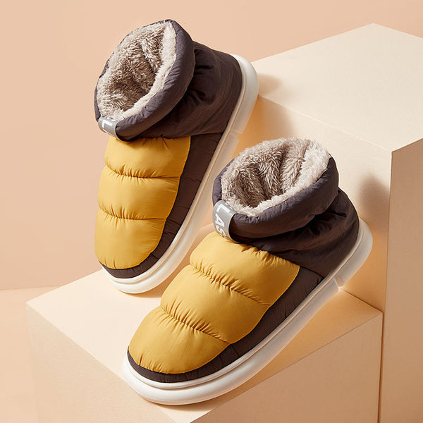 Zapatillas Altas de Algodón para Uso Diario y Hogar