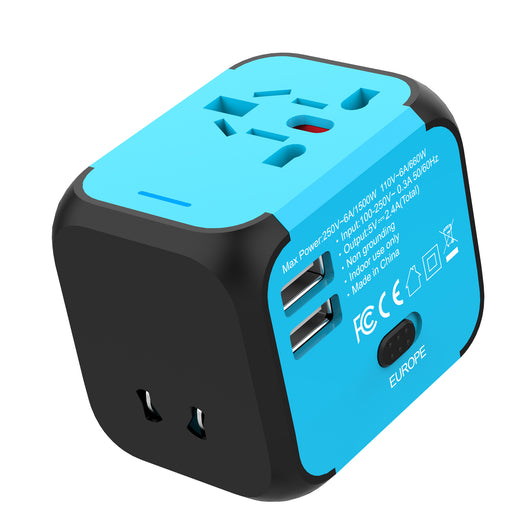 Adaptador de Viaje Universal - Estándares Alemán, Europeo y Británico - Image 9