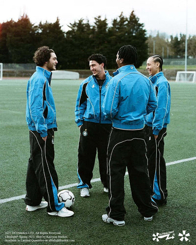 Pantalones Deportivos Casuales con Rayas y Bordado de Equipo - Image 17