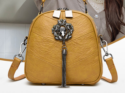 Bolso Bandolera Mujer Diamantes Brillantes Portátil Elegante - Image 8