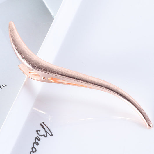 Horquilla Metálica de Diseño Geométrico Irregular para Mujer - Image 9