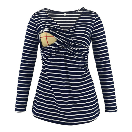 Blusa Escote Profundo con Estampado y Mangas Largas - Image 15
