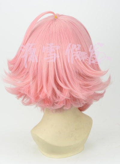 Peluca de Cosplay Rosa Voluminosa Invertida - Image 5