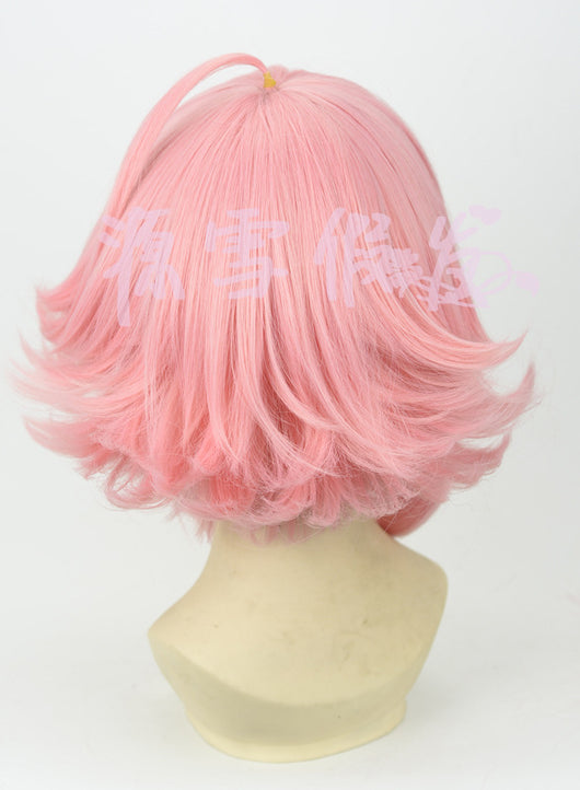 Peluca de Cosplay Rosa Voluminosa Invertida - Image 5