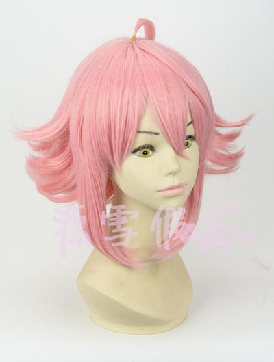 Peluca de Cosplay Rosa Voluminosa Invertida - Image 4