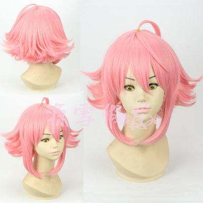 Peluca de Cosplay Rosa Voluminosa Invertida - Image 2