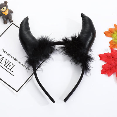 Diadema de Cuernos de Demonio para Decoración y Actuación de Halloween - Image 2