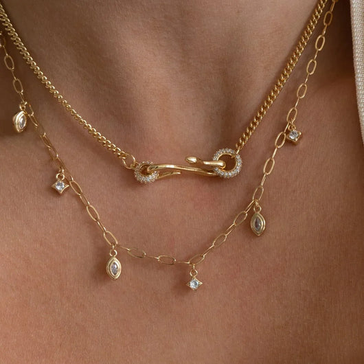 Colar Diamond Dangler