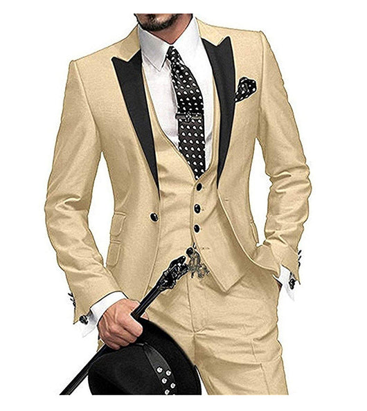 Traje de Tres Piezas para Novio y Padrino - Elegancia Completa para Bodas - Image 11