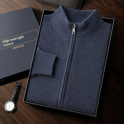 Suéter de Cachemira para Hombre Grueso y Elegante - Image 7