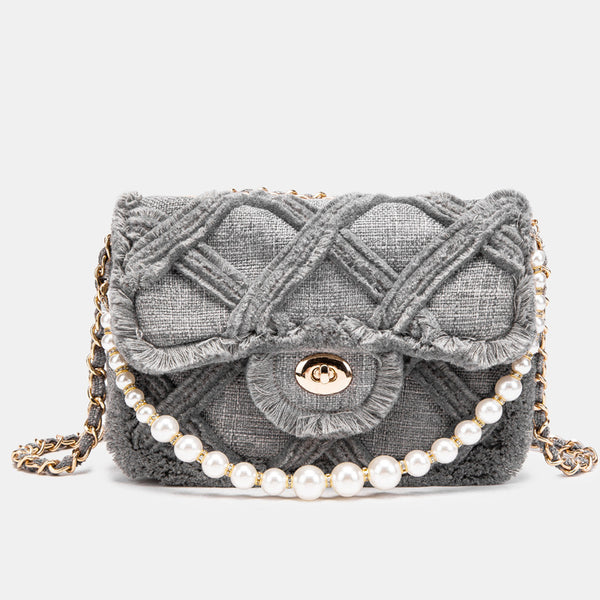 Bolsa de Hombro Pearl Lingge - Bolso Mensajero Elegante para Mujer - Image 4