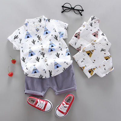Conjunto de Camisa Triangular Manga Corta - Image 16