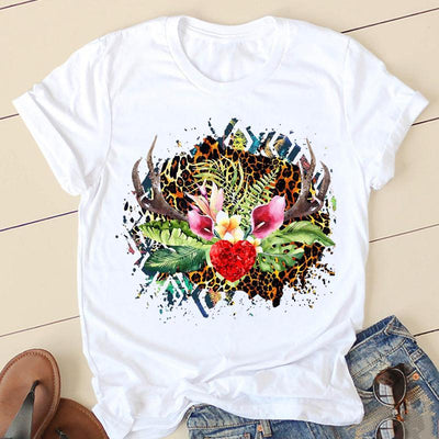 Playera Publicitaria Blanca de Manga Corta Unisex - Image 42