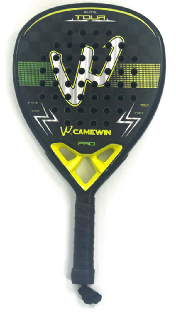 Raquetas de Tenis Playa Carbono Transparente 18K