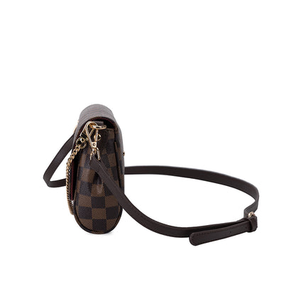 Bolsa Cuadriculada Retro con Estampado Clásico - Image 4