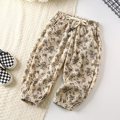 Bloomers Infantiles Retro Pana Estilo Coreano