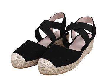 Sandalias Tipo Baotou con Cuña Mediana para Estudiantes - Image 4