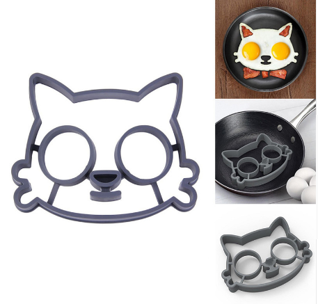 Molde de Silicona para Omelette con Forma de Gato - Image 5