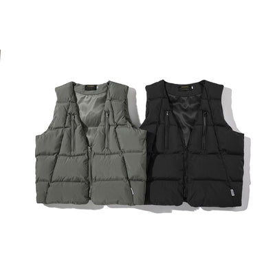 Chaleco Estampado Americano con Bolsillo para Hombre - Image 11