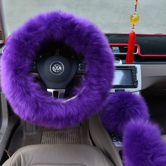 Funda de Volante de Tres Piezas en Lana - Image 18