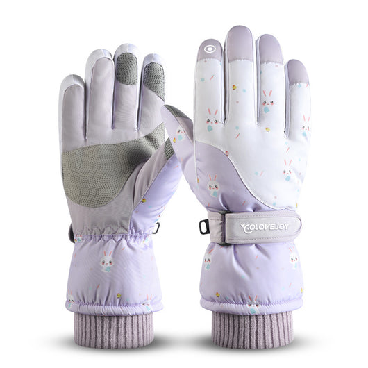 Guantes Térmicos Acolchados para Ciclismo con Relleno de Terciopelo y Algodón - Image 70