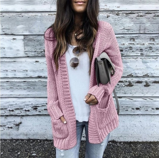 Cardigan Largo para Mujer en Tejido Suave - Image 10