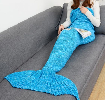 Manta Cola de Sirena para Dormir - Cozy Knit - Image 2