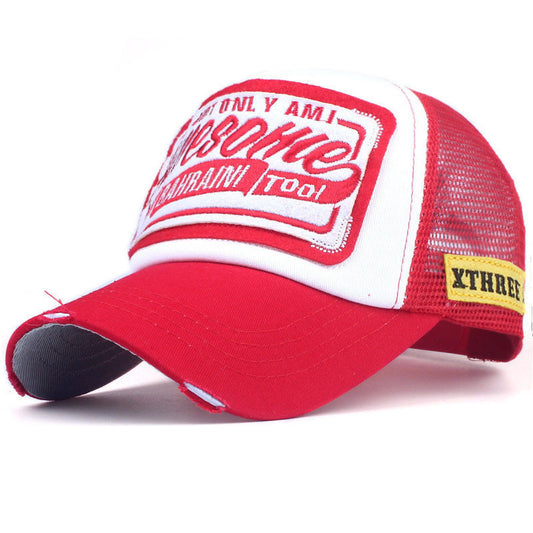 Gorra de Béisbol Bordada Awesohle con Visera