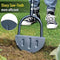 Bordeador Manual de Jardín con Mango - Herramienta Cortadora de Césped Semilunar