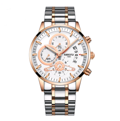 Reloj de Acero Inoxidable para Hombre - Sumergible con Cristal Luminoso - Image 10