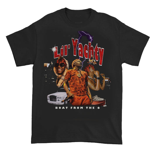 Camiseta Vintage con Retrato Desgastado
