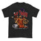 Camiseta Vintage con Retrato Desgastado