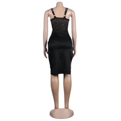 Conjunto de Dos Piezas con Strass, Espalda Descubierta en Dos Colores - Image 38