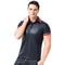 Playera de Cuero Ajustada Masculina Premium
