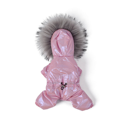 Abrigo Acolchado de Plumas para Perros - Ropa de Invierno - Image 3