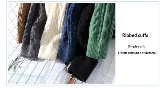 Suéter Cuello Redondo para Hombre - Otoño e Invierno - Image 11