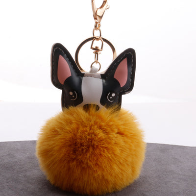Llavero Pelota de Plumas PU para Mascotas - Accesorio Adorable - Image 17