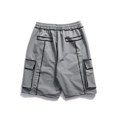 Shorts de Trabajo Artesanal con Diseño Retro - Image 2