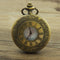 Reloj de Bolsillo Cuarzo Bronce Clásico