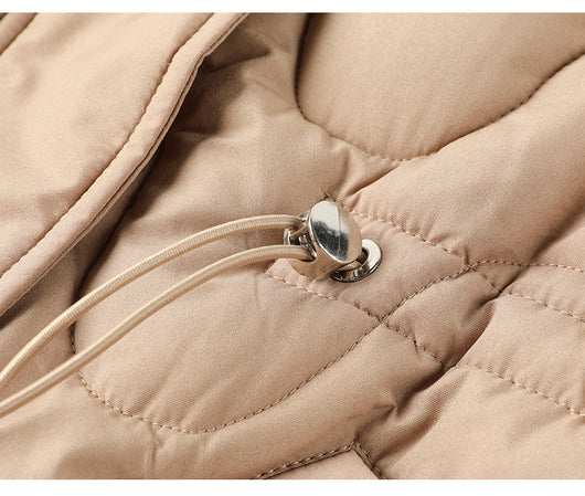 Abrigo de Lana con Relleno para Invierno - Cuello Solapa Mujer - Image 17
