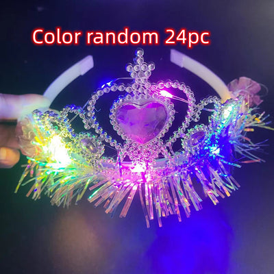 Diadema Princesa Dorada con Clip Dentado Deslizante para Niñas - Image 16