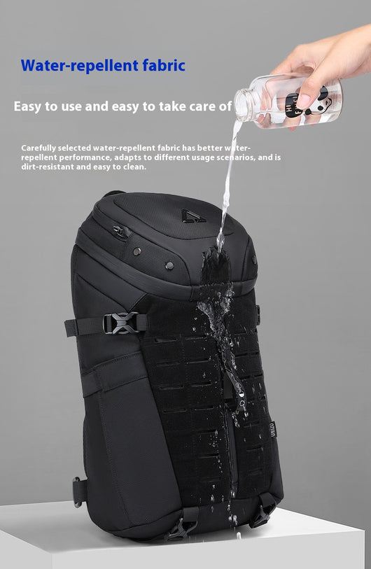 Bolsa Deportiva Impermeable para Hombre con Correa Cruzada - Image 14