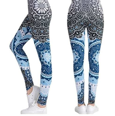 Leggins Yoga Estampados con Estiramiento Máximo para Mujer - Image 22