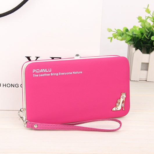 Cartera Larga para Mujer con Compartimentos - Organizador de Documentos y Tarjetas - Image 11