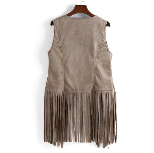 Chaleco Sleeveless con Borlas para Mujer - Image 14