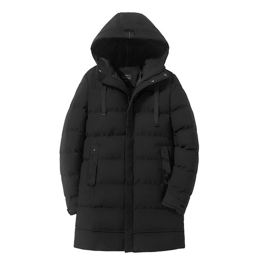 Chaqueta Acolchada de Plumas para Hombre - Corte Medio - Image 4