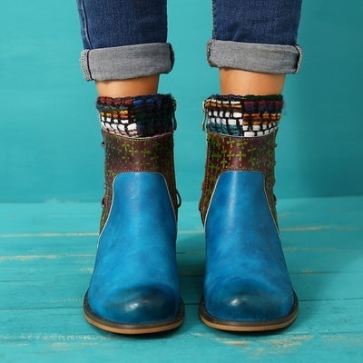 Botas Medianas Bicolor para Mujer