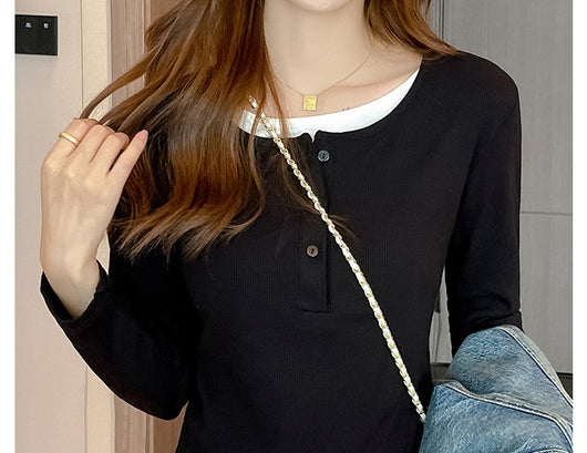 Blusa Larga Suelta Casual Versátil para Mujer - Image 10