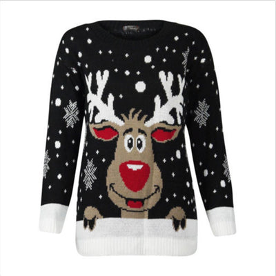 Suéter Pullover Talla Grande con Diseño Jacquard - Image 6