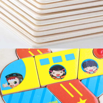 Juguetes Tridimensionales de Madera para Niños - Image 2